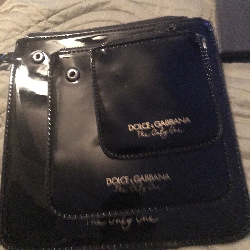 Authentic dolce and gabana cosmetic bags